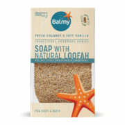 Balmi naturaalne käsnkõrvits seebiga Fresh Coconut & Soft Vanilla